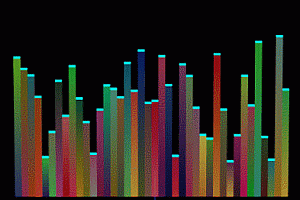 three.js实现3D光带冲击波效果源码