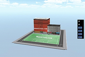 ThreeJS开发的3D赛车汽车游戏源码_支持手柄摇杆控制