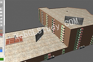 ThreeJS编写参数化生成3D楼房 | 楼宇| 建筑生成源码